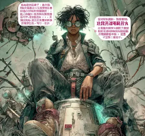逆袭爽剧频道内容方向示意，人物状态前后对比场景